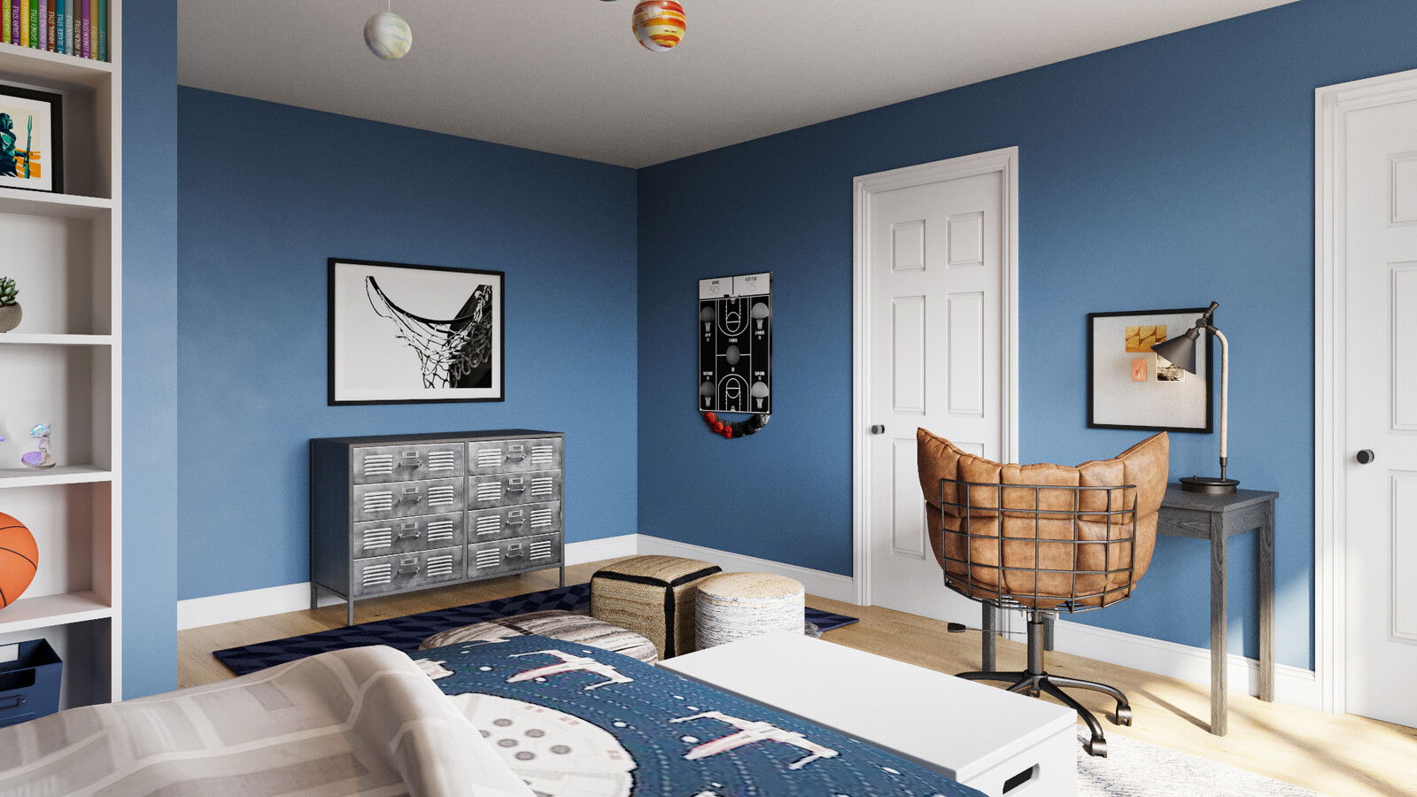 Contemporary 8yr old Boy Bedroom Design