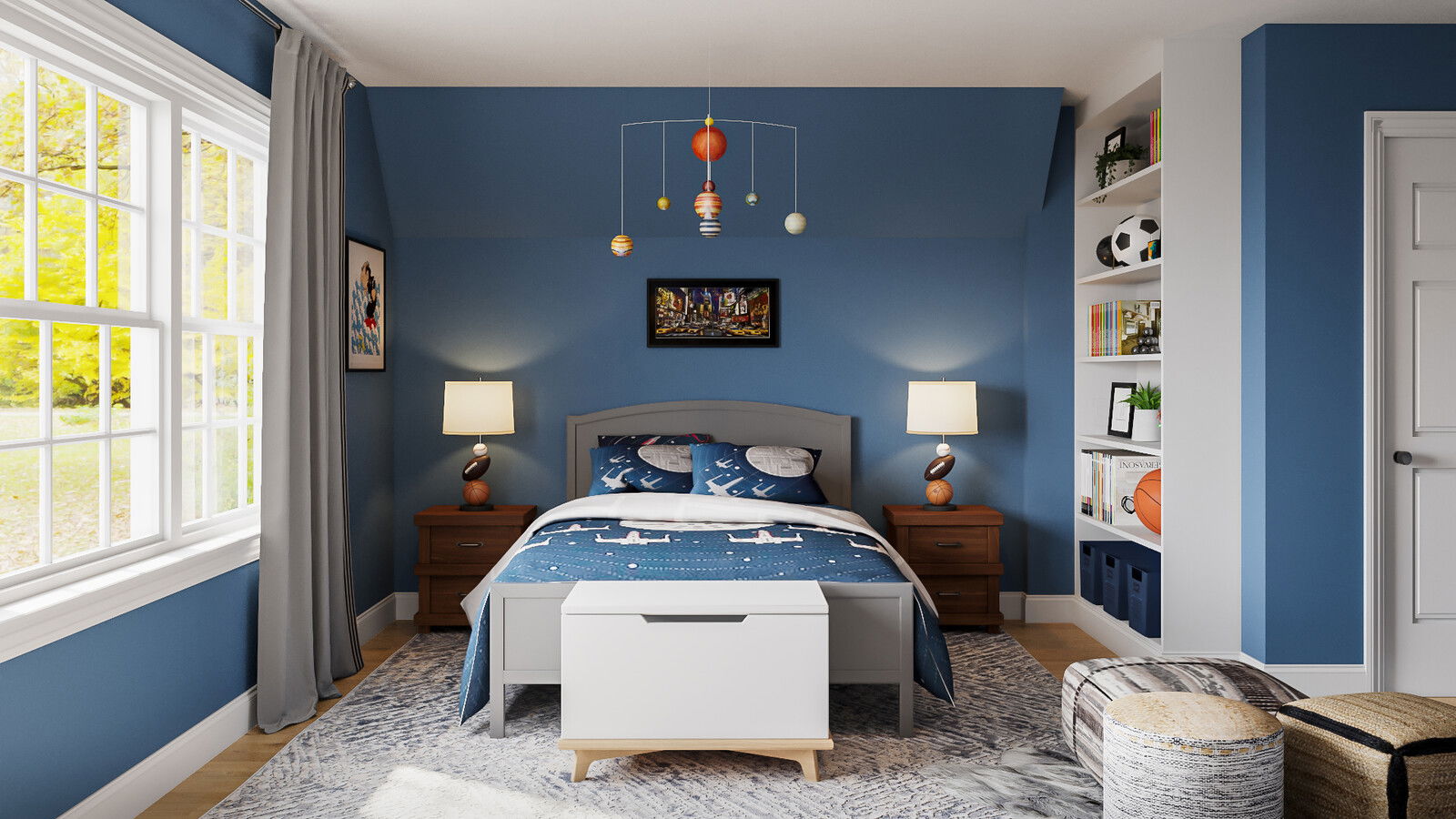 Contemporary 8yr old Boy Bedroom Design