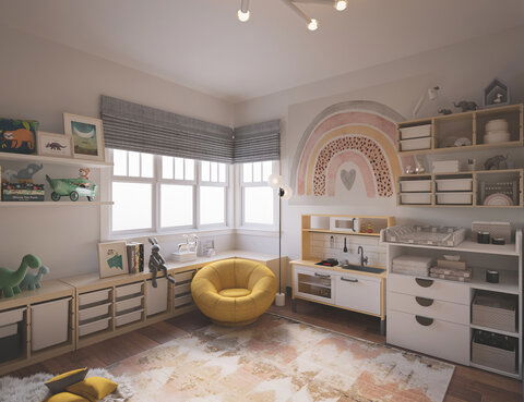 Eclectic Bedroom Interior design