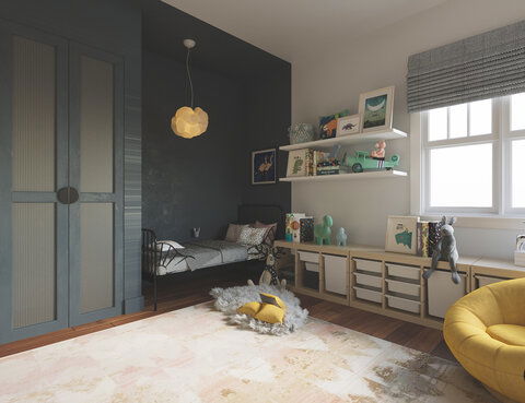 Eclectic Design for a Kid's Room