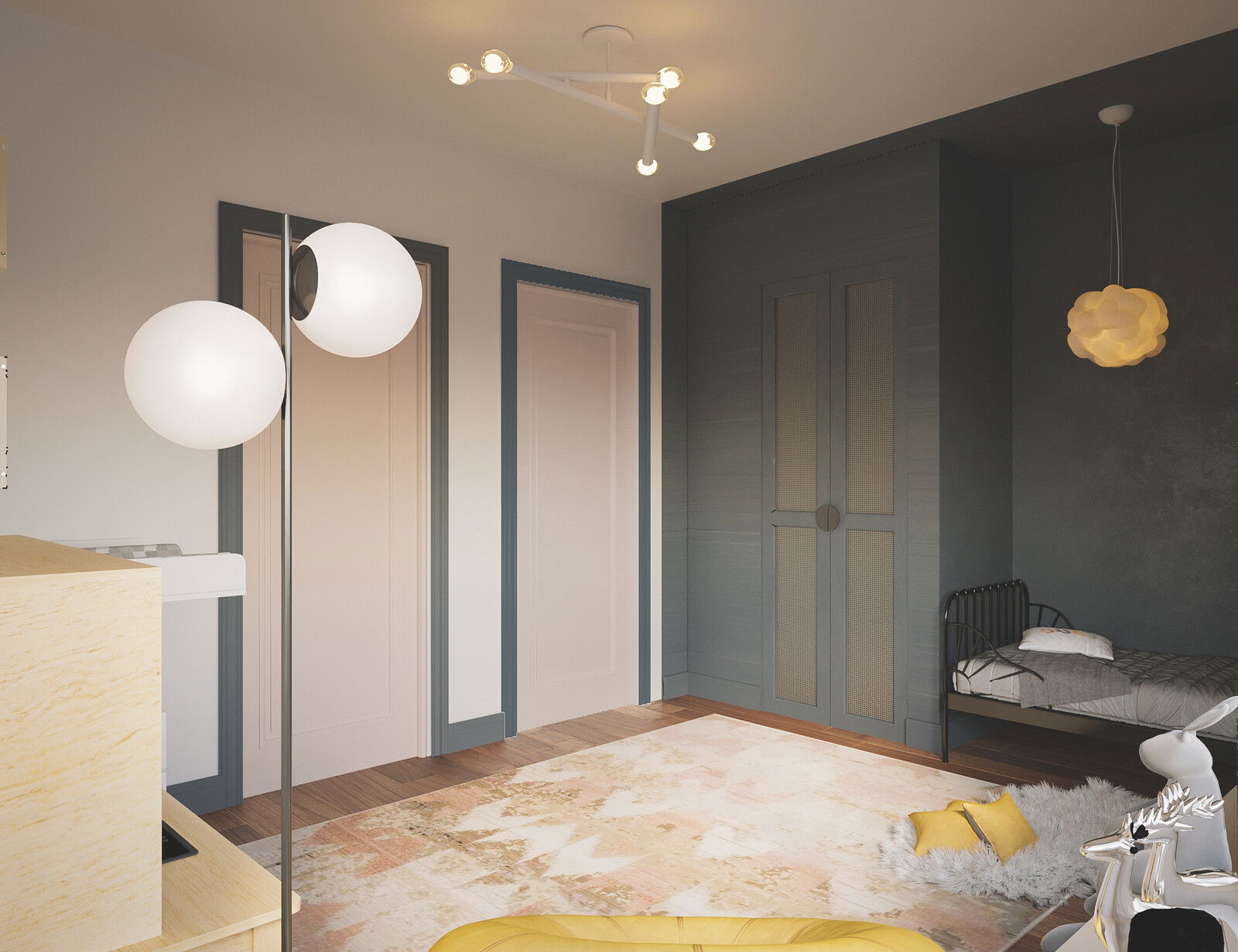 Eclectic Design Style for a Kid's Room
