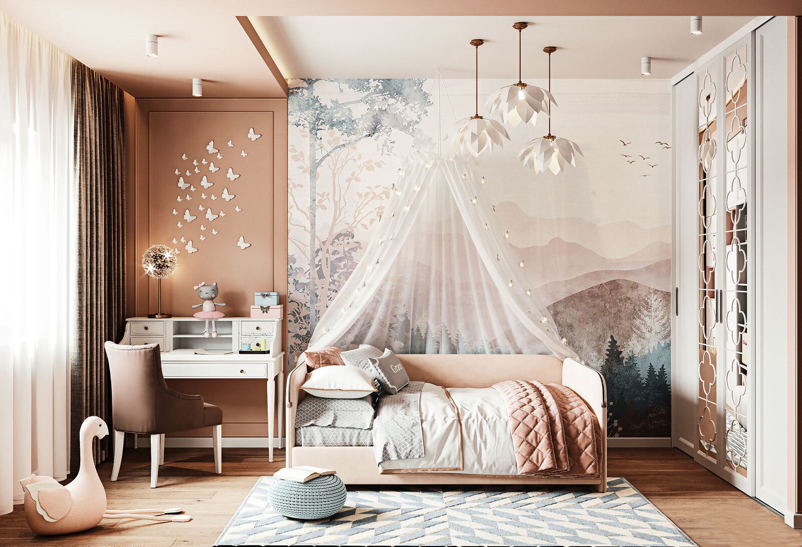 Whimsical Nursery Interior Design