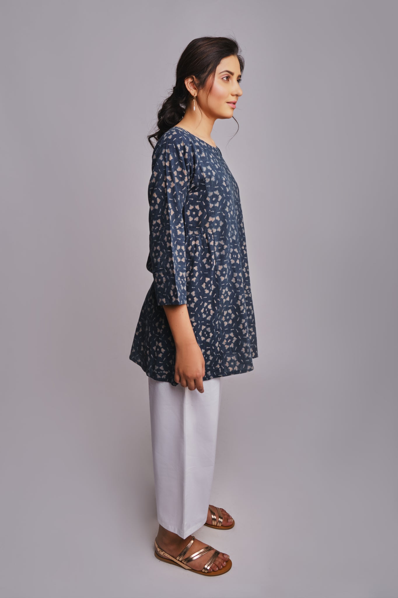 INDIGO LATTICE TOP